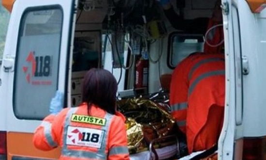 60enne in ospedale dopo l’incidente