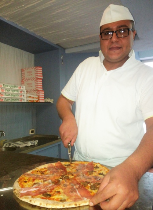 Ahmed, pizzaiolo con un sogno