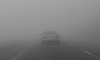 Allarme nebbia, raffica di incidenti sulle strade