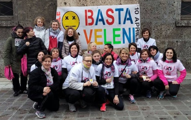 Anche “Basta Veleni” tra le 9mila della Corsa Rosa