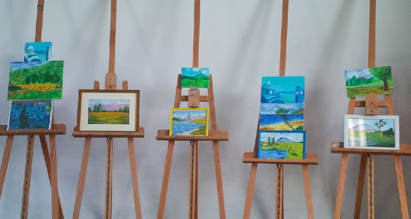 Arte di alto livello alla scuola media del paese