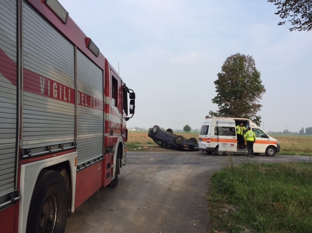 Asola: incidente alle Castagne Amare