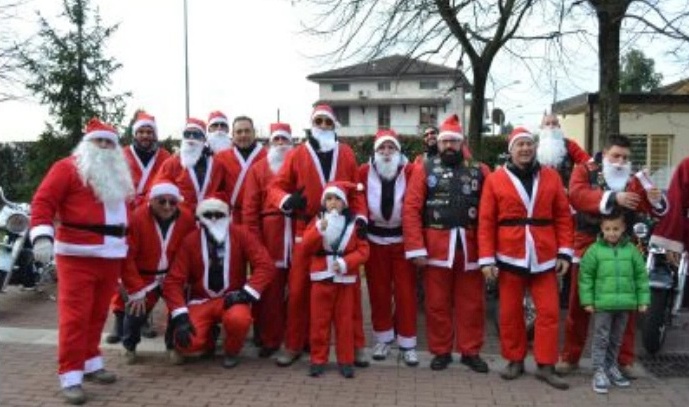 BABBO NATALE E’ ARRIVATO IN HARLEY