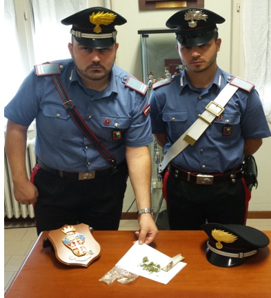 Blitz ai giardini pubblici: sequestrata la droga