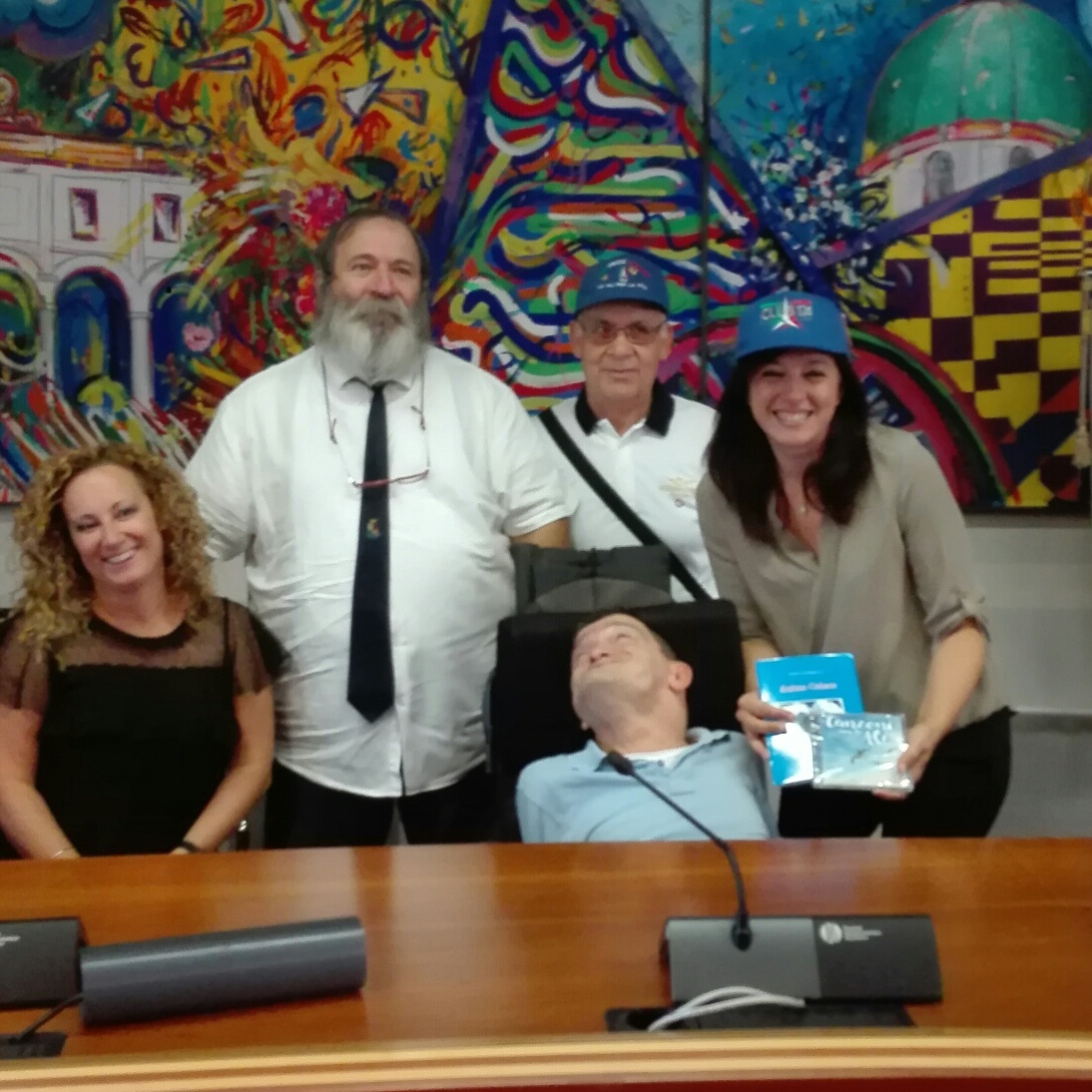 Bordonali alla presentazione del libro di Mondinelli