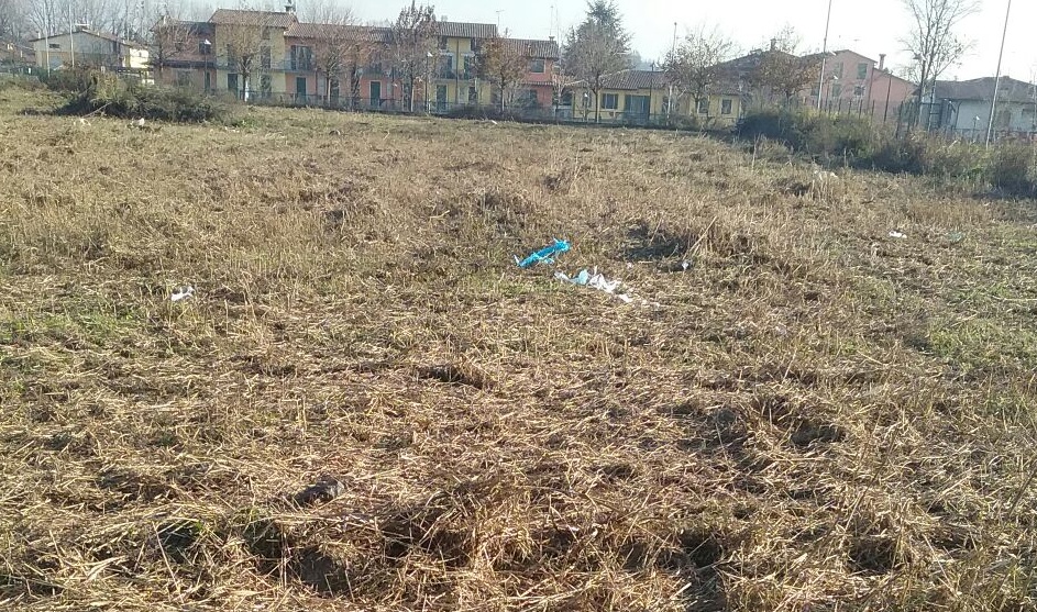 Calcinatello, pulito il parco Marcolini dopo mesi di segnalazioni