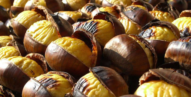 Caldarroste in piazza tutto il giorno