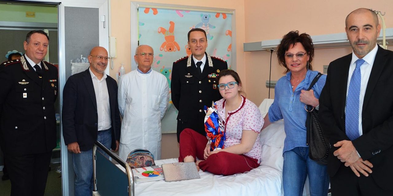 Carabinieri solidali: un uovo per ogni bimbo ricoverato
