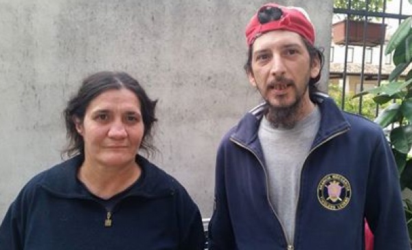 Cesarina e Stefano, senza casa e con problemi di salute