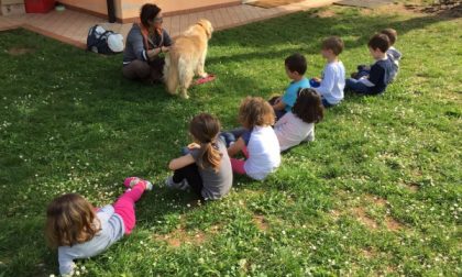 Successo per la pet therapy alla «Angela Volpi»