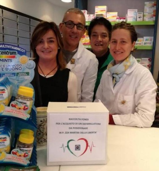 Colletta solidale: tutti uniti per il defibrillatore
