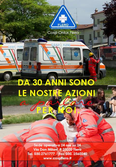 Grande compleanno per il gruppo del Cosp