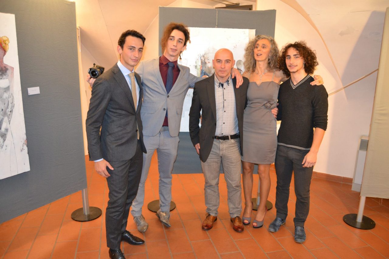 Angeli di Tiziano Calcari in mostra