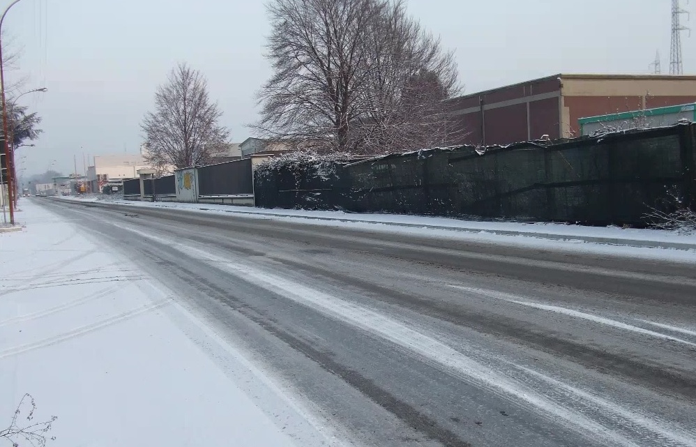 Deboli nevicate.  Ma ce lo avevano già detto