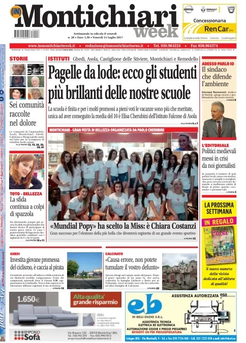 E’ venerdì: Montichiari Week è in edicola!