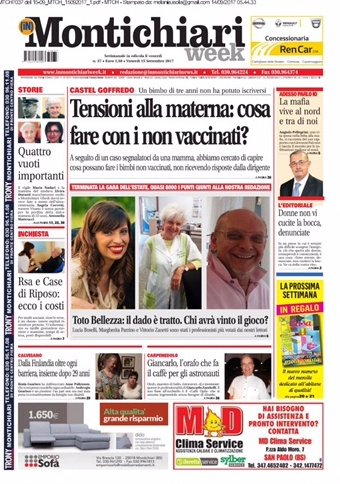 E’ venerdì: Montichiari Week è in edicola