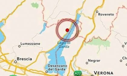 Forte scossa di terremoto sul lago di Garda
