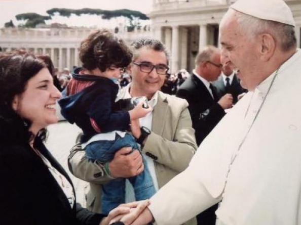 Francesco da Papa Francesco: grande emozione