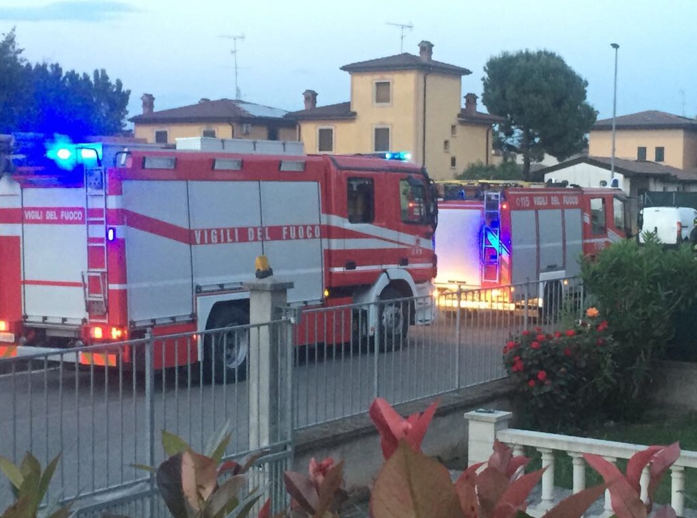 Fuga di gas a Calvisano, attimi di panico tra i residenti