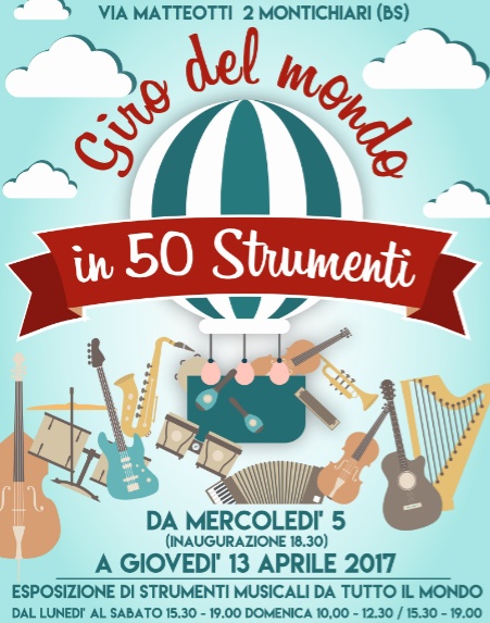 Giro del mondo in 50 strumenti