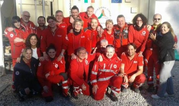 Gli angeli castiglionesi in soccorso ai terremotati