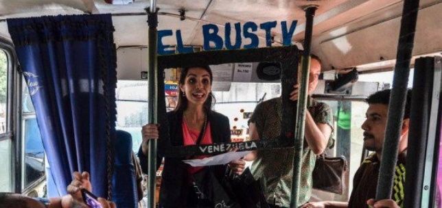 I telegiornali trasmessi sui bus nel Venezuela della censura