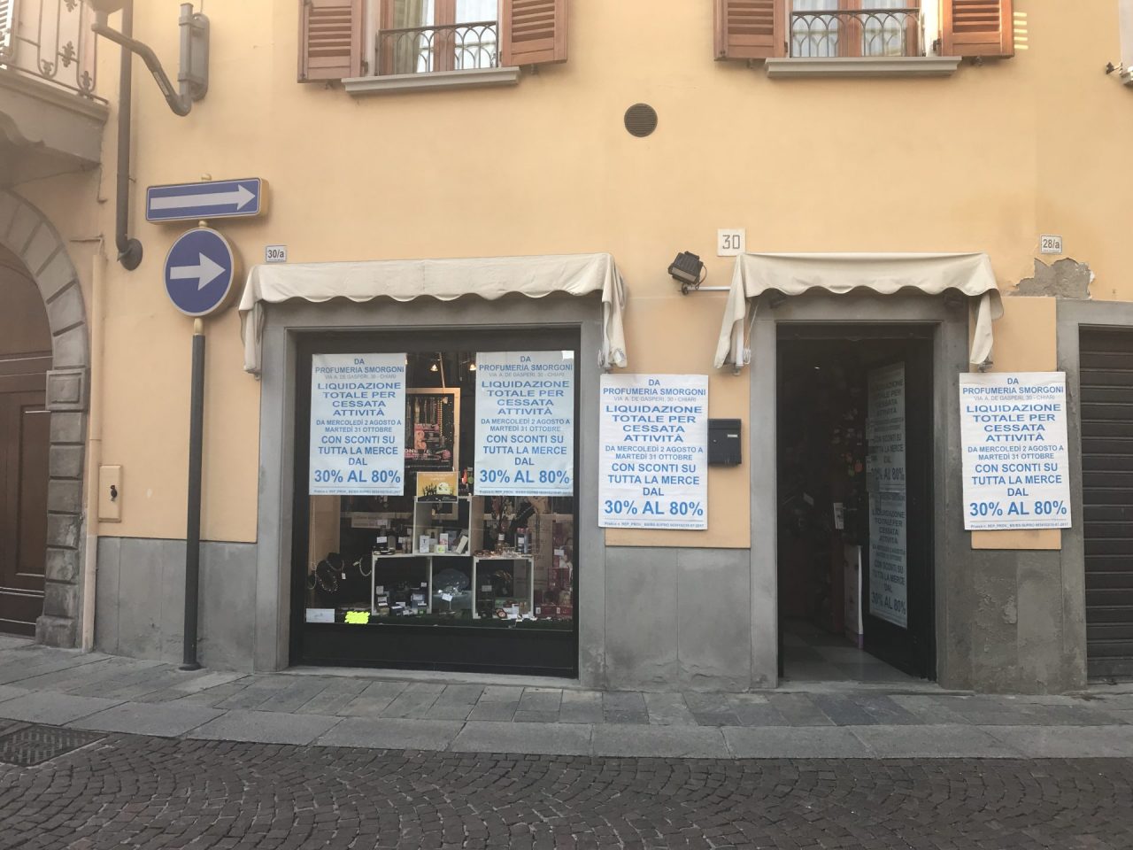 Chiude storica profumeria