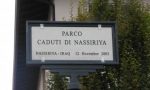 Il Parco della City cambia nome, intitolato ai Caduti di Nassiryia