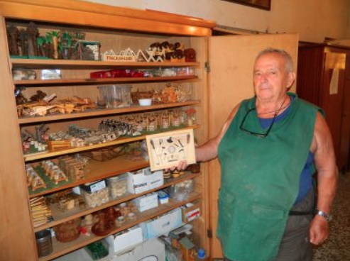 Il legno prende vita nelle mani di Luigi Fracassi