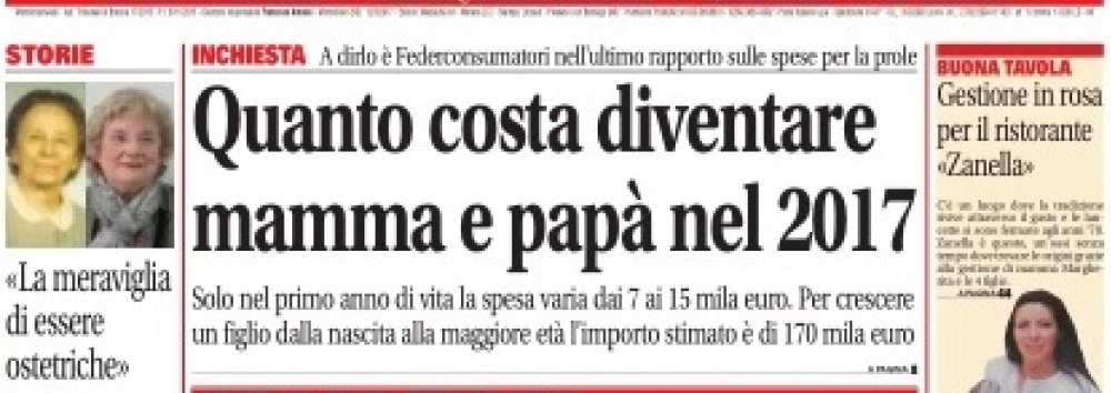 In edicola per una settimana tutti i messaggi dei bimbi alle loro mamme