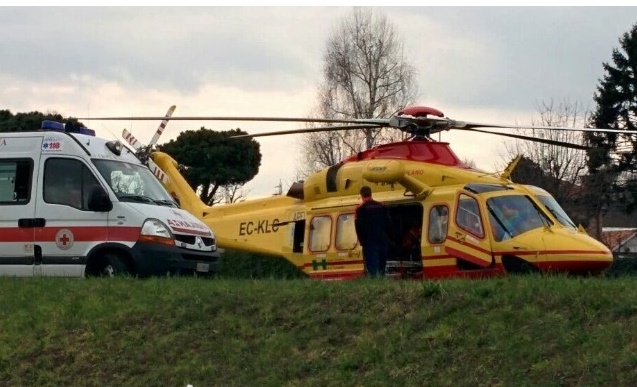 Incidente tra  Montichiari e Lonato, due feriti