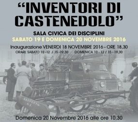 Inventori di Castenedolo, venerdì si inaugura la mostra