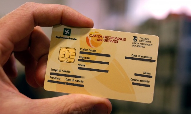 Isola Ecologica di Visano, l’ingresso con la  carta regionale dei servizi