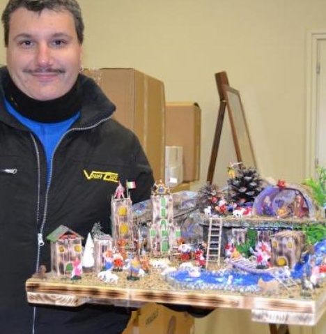 L’artigiano dei presepi: Alessandro Pizzocolo