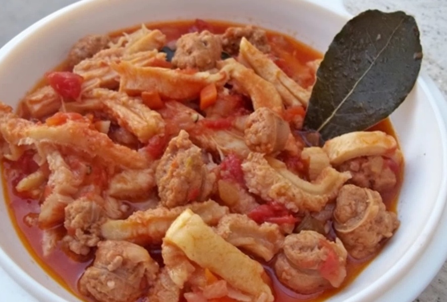 LA RICETTA: trippa con borlotti e parmigiano