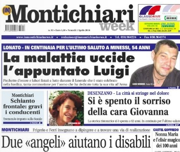 La prima pagina di Montichiari Week