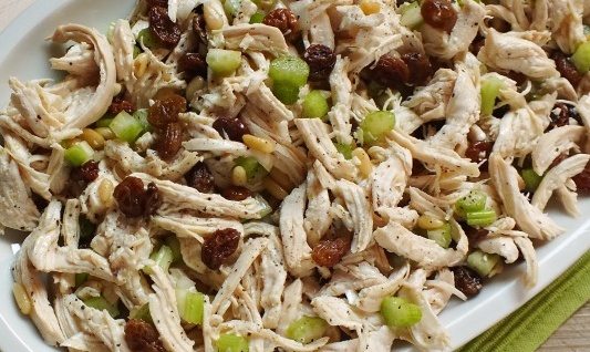 La ricetta dell’insalata di pollo dei Gonzaga