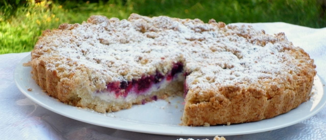 La ricetta della Sbriciolata alla crema di bosco