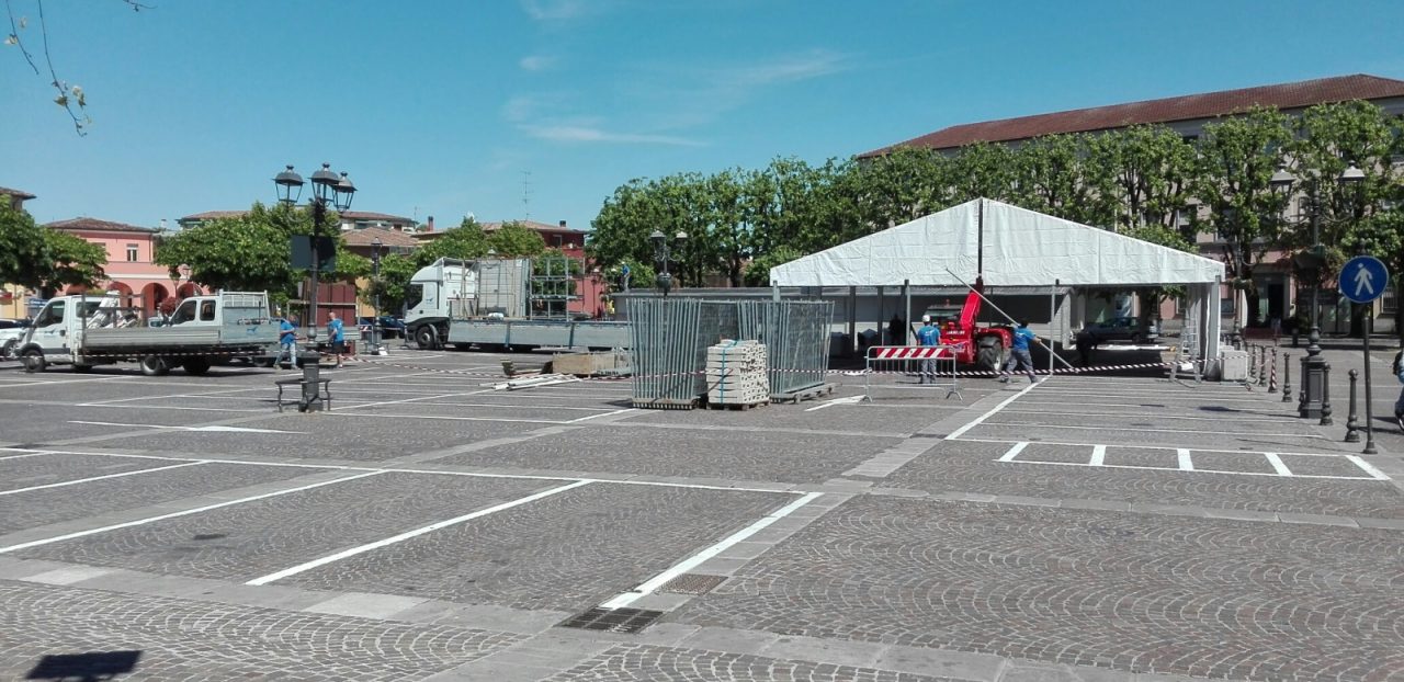 Lavori in corso per il Maggio Monteclarense