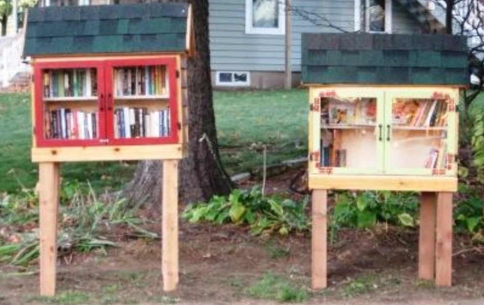Le «Little free library» approdano a Calvisano