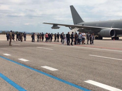 Le salme sono arrivate oggi a Villafranca
