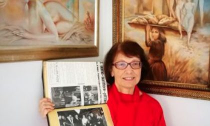 Liana con la sua arte è profeta in patria