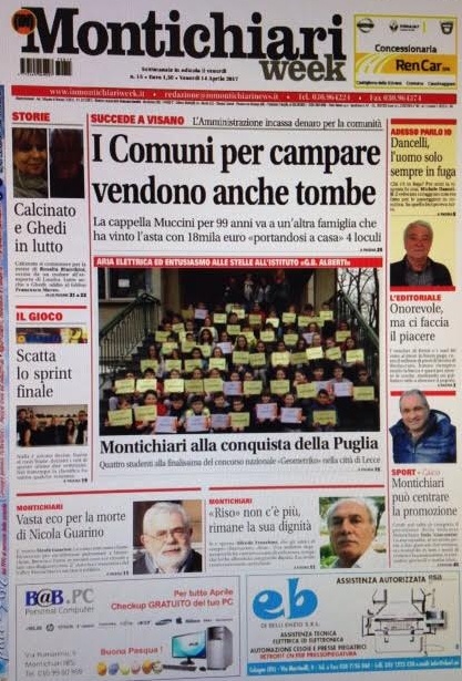 MONTICHIARI WEEK è in edicola!!