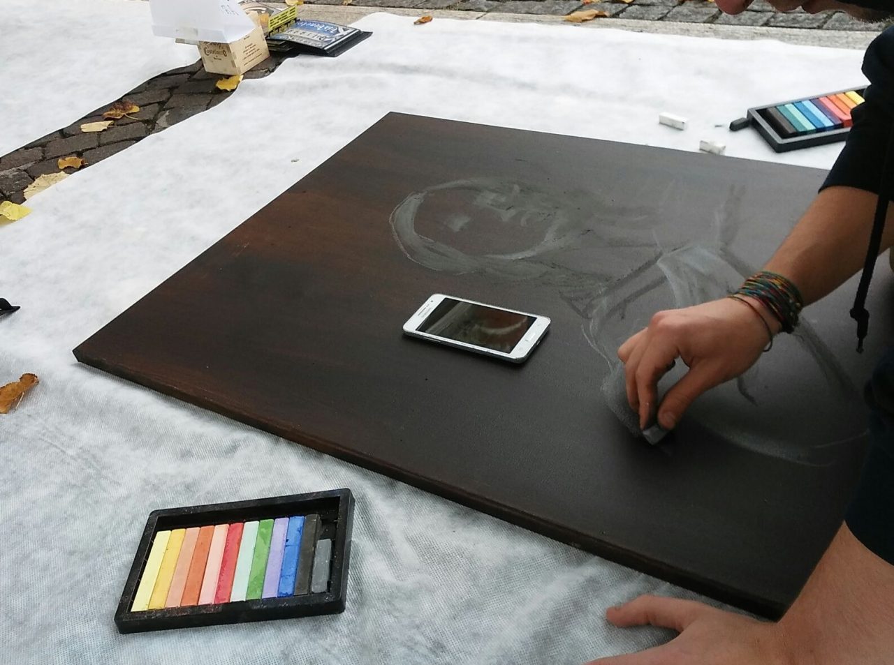 Madonnari in piazza per la Quarta di ottobre