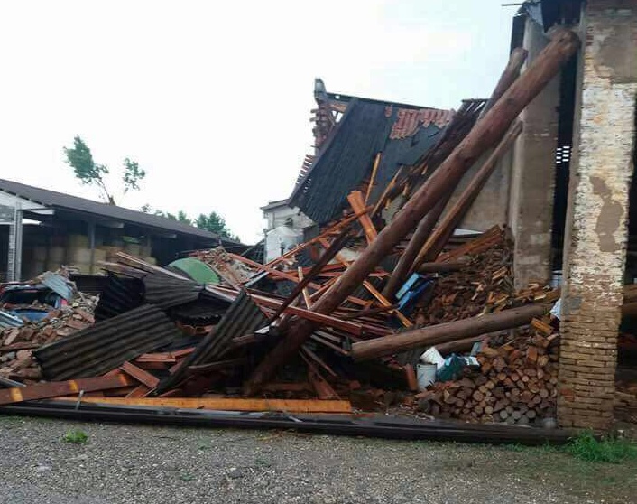 Maltempo, trombe d’aria e grandine: danni a campi e strutture nel bresciano