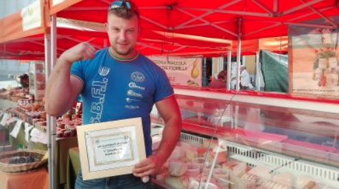 Manuel Battaglia è l’uomo più forte d’Italia