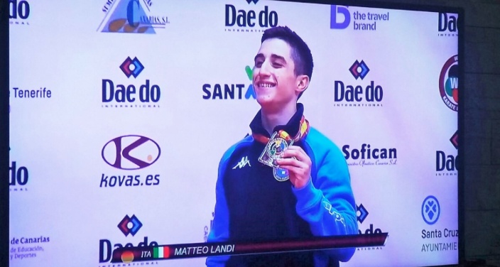 Matteo Landi campione del mondo