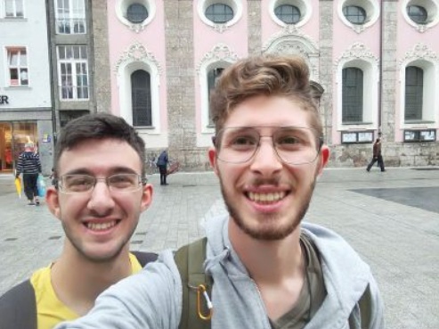 Mirko e Francesco alla conquista del Circolo Polare?