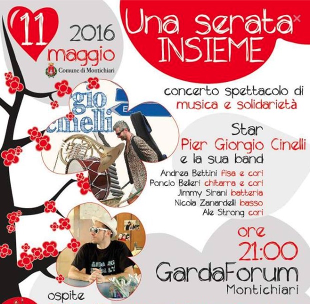 Montichiari, Cinelli per la solidarietà