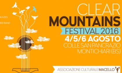 Montichiari, arriva Clear Mountains Festival